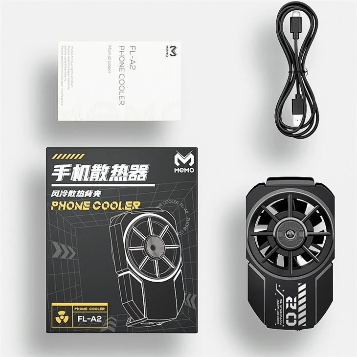 MEMO FLA2 Phone Cooler Phone Radiator With 300mAh Battery