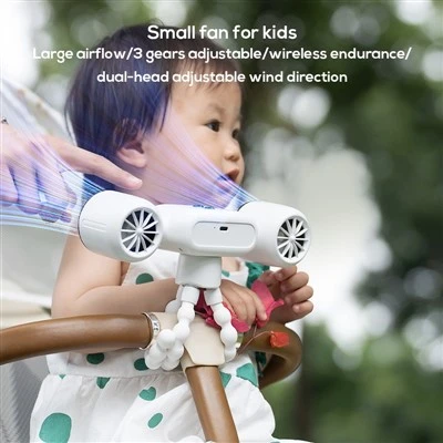 G12 Kipas Kereta Dorong Bayi Mini Portabel 4000mAh